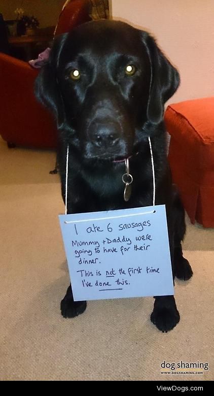 I came, I saw-sages, I conquered

I ate 6 sausages mummy and…