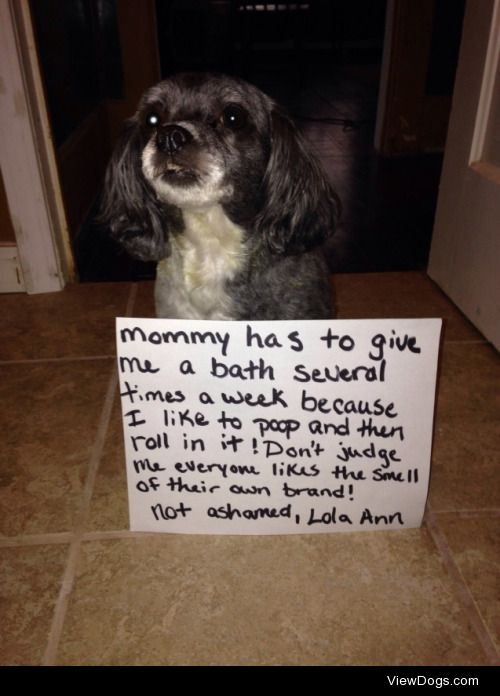 My own brand

Mommy has to give me a bath several times a week…