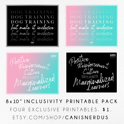 mothsplaining:

“Dog Training but make it Inclusive”“Positive…